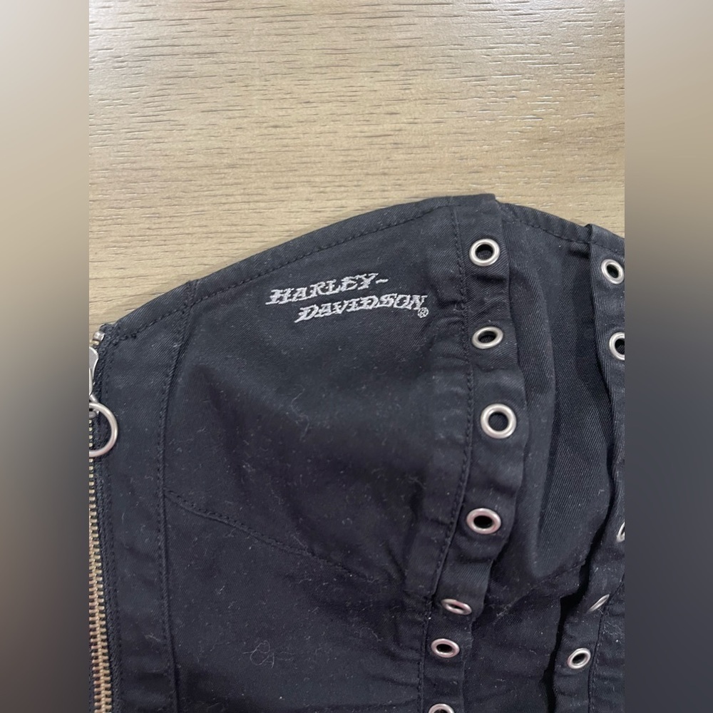 harley davidson corset black - Picture 5 of 7